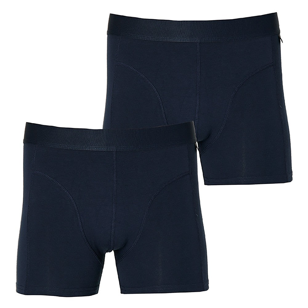 Heren boxershort biologisch katoen - Navy Blauw