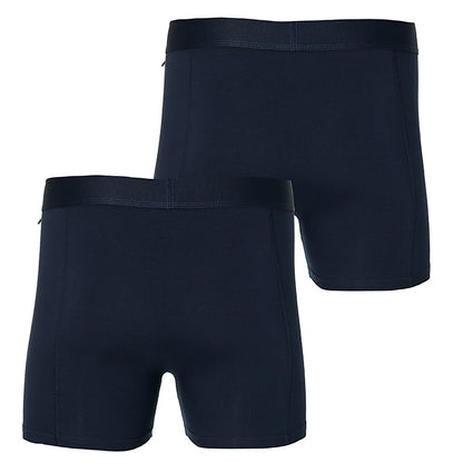 Heren boxershort biologisch katoen - Navy Blauw