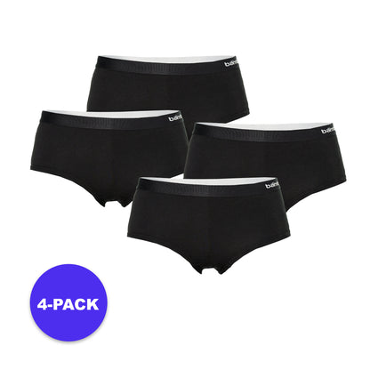 Bamboe Hipsters Dames - 4-Pack - Voordeelpakket