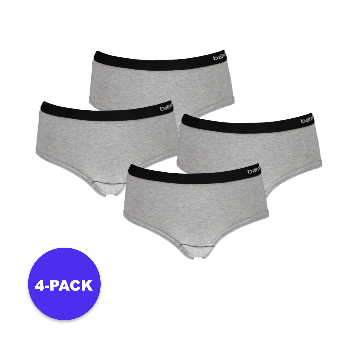 Bamboe Hipsters Dames - 4-Pack - Voordeelpakket