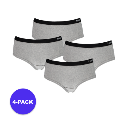 Bamboe Hipsters Dames - 4-Pack - Voordeelpakket