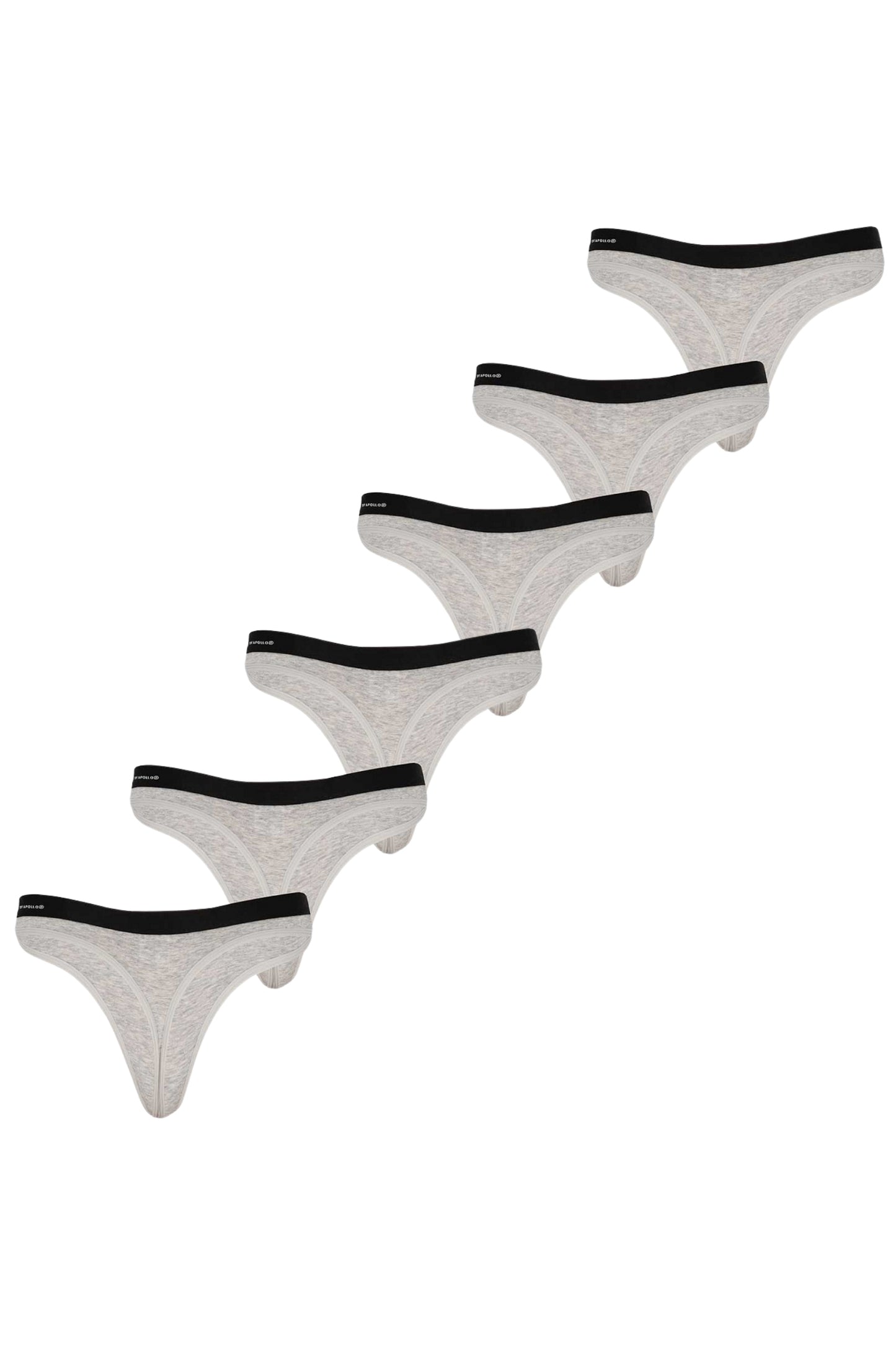 Bambus-Tangas für Damen – 6er-Pack