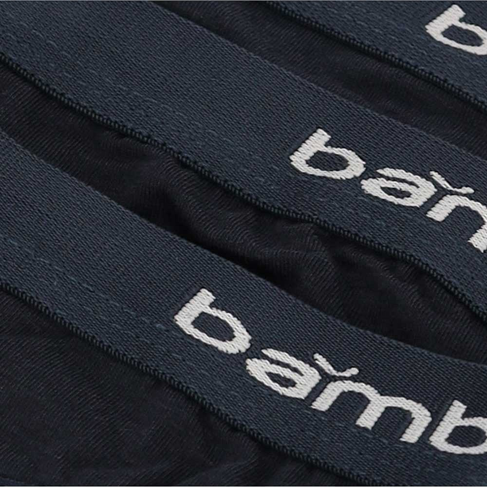 Bamboe string dames - Navy blauw - 3-Pak