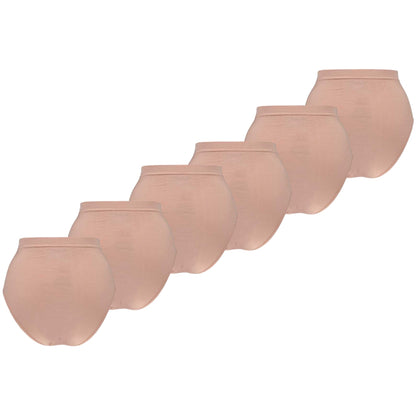 Bambus-Slips mit hoher Taille – Schwarz – 3er-Pack