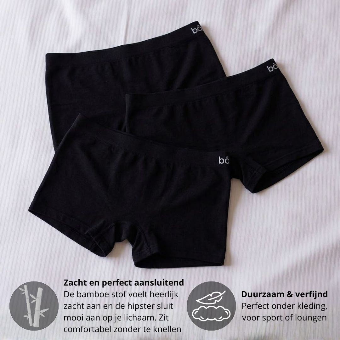 Bamboe Hipster Naadloos - 6-Pack - Voordeelpakket