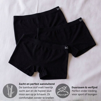 Bamboe Hipster Naadloos - 6-Pack - Voordeelpakket