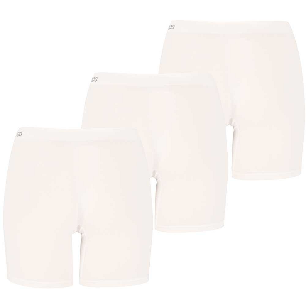 Bamboe Short Naadloos - Zwart/Wit - 3-Pak