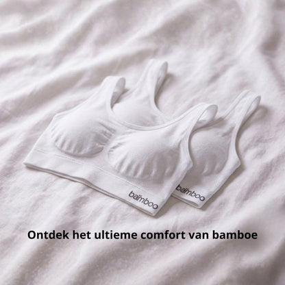 Bambus-Top – BH – nahtlos – 2er-Pack