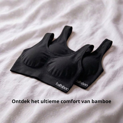 Bambus-Top – BH – nahtlos – 2er-Pack