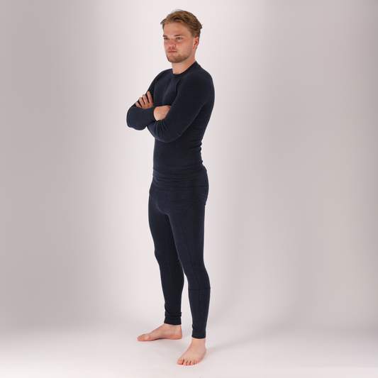 Leggings en laine thermique hommes - 2-Pièces