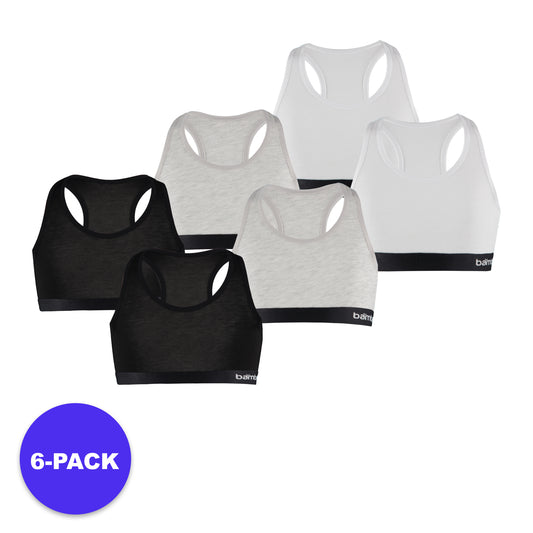 Bamboo Top Girls - 6er-Pack - Sparpack