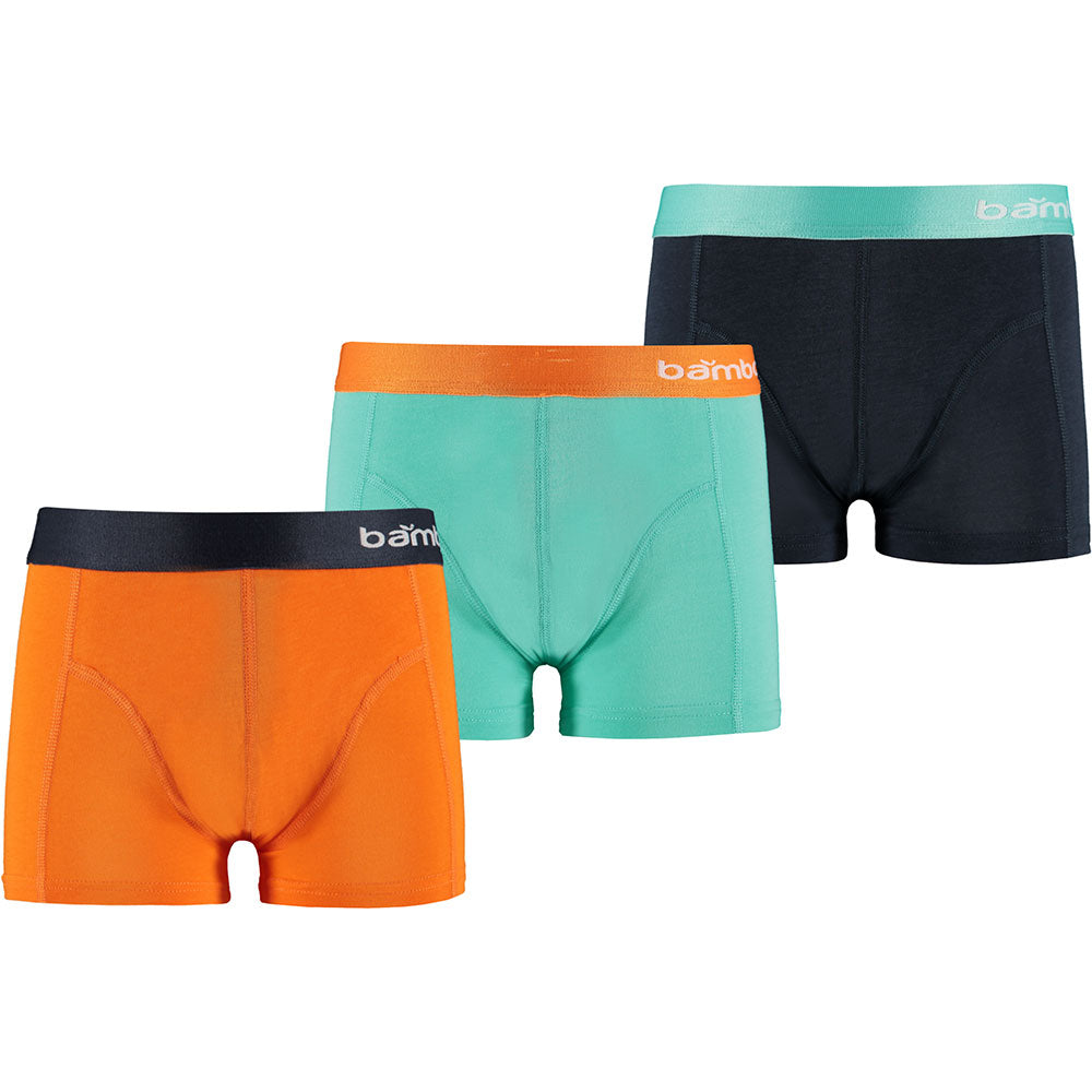 Bambus-Boxershorts für Jungen - Ocean -3-Pack