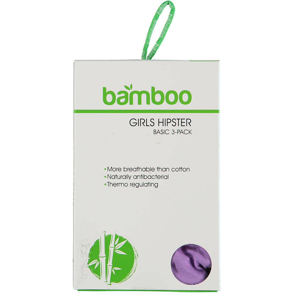 Bamboo Hipster Mädchen - Multi Mode - 3er-Pack