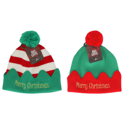 Weihnachtsmützen für elf Erwachsene