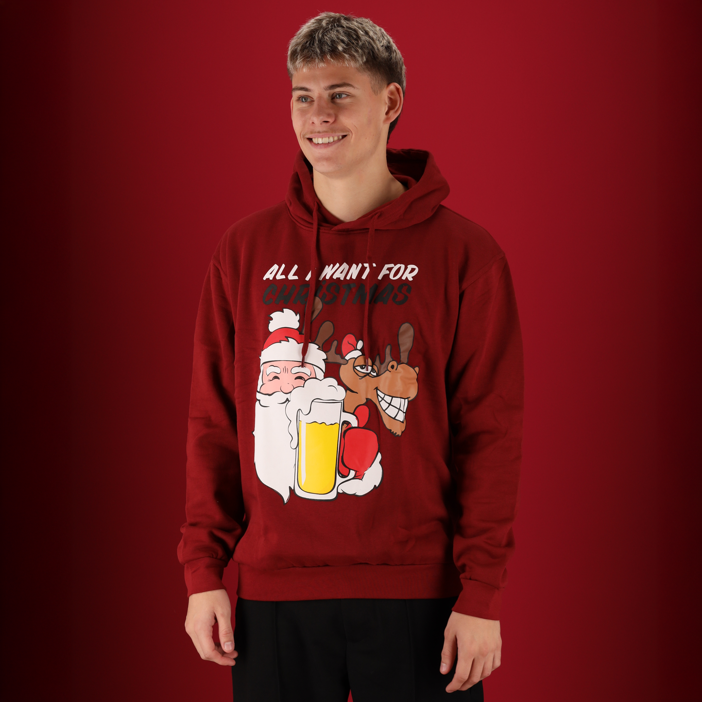 Kerst trui - Heren - Hoodie