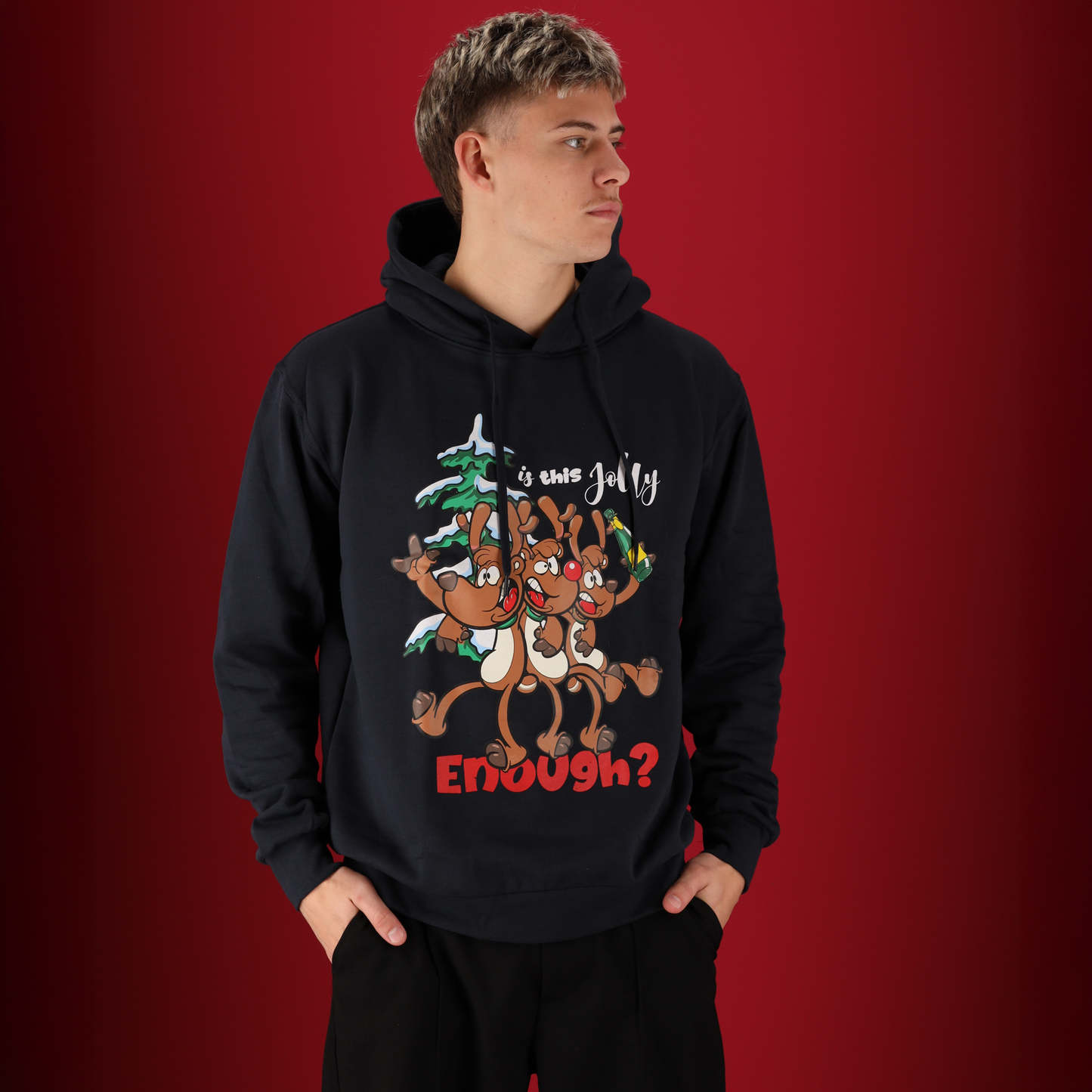 Kerst trui - Heren - Hoodie