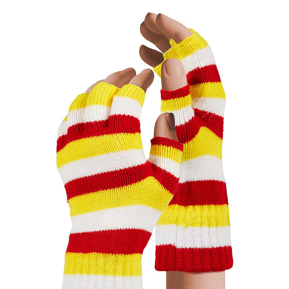 Vingerloze handschoenen - handschoenen carnaval