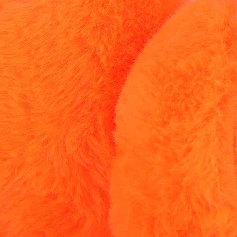 Oorwarmers - fake fur - neon