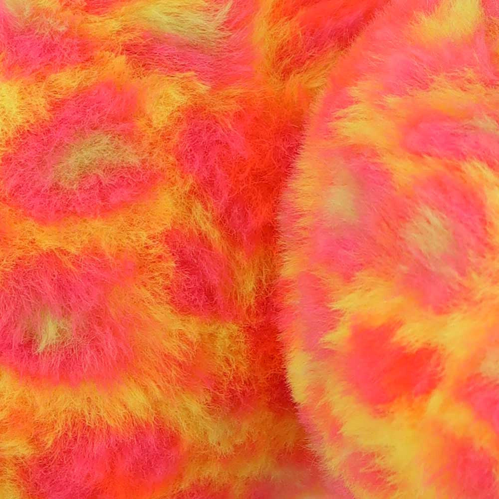 Oorwarmers - fake fur - neon