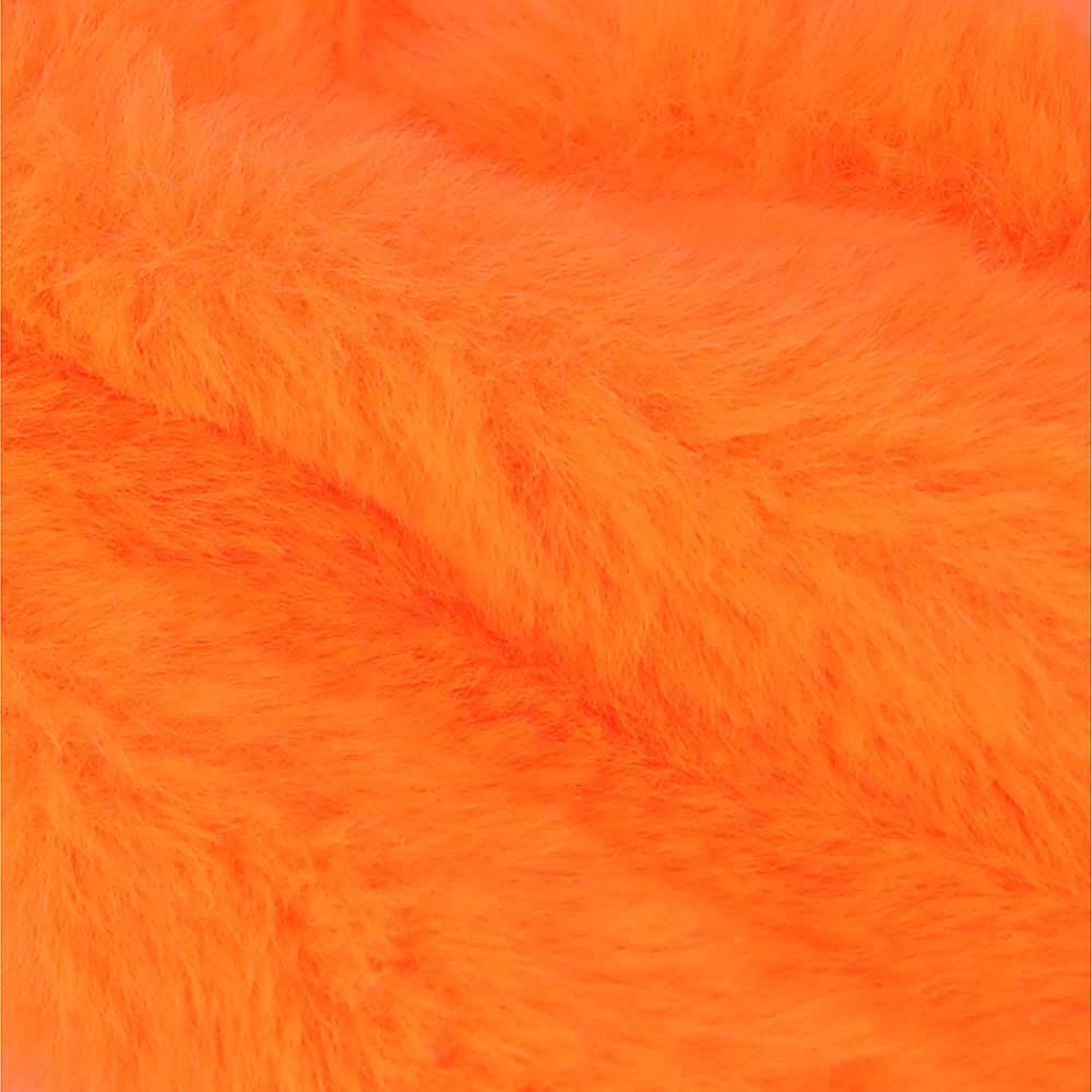 Haarband - fake fur - neon