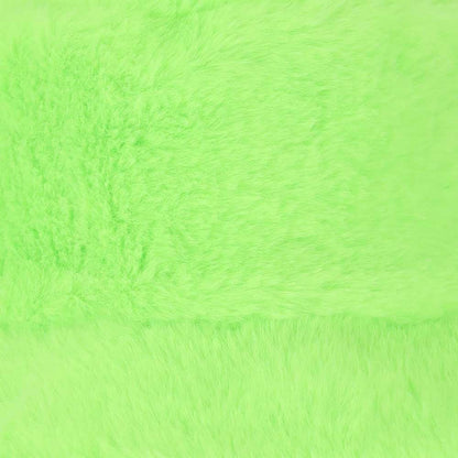 Buckethat - fake fur - neon