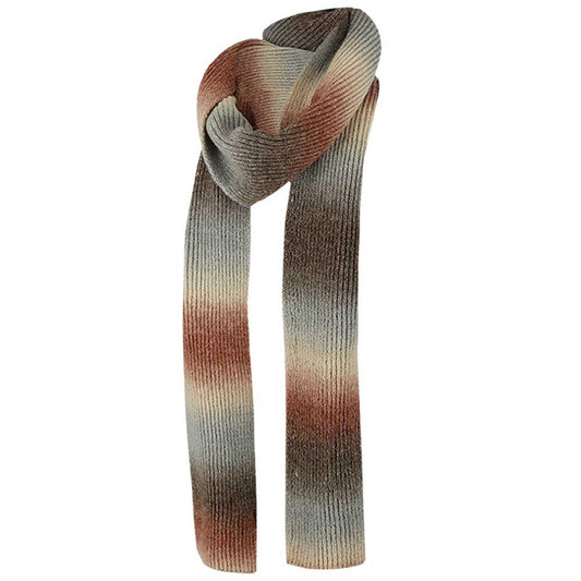 Damska szalik z dzianiny – Multi Neutrals