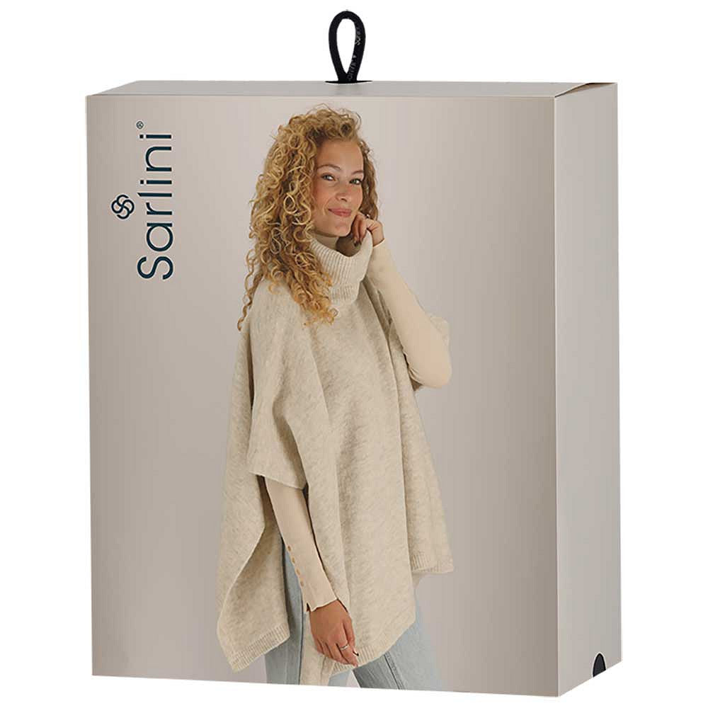 SHU-SHI Doorzichtige Gebreide Poncho Voor Dames - Lichtgewicht Cover-up - One Size Past Meeste