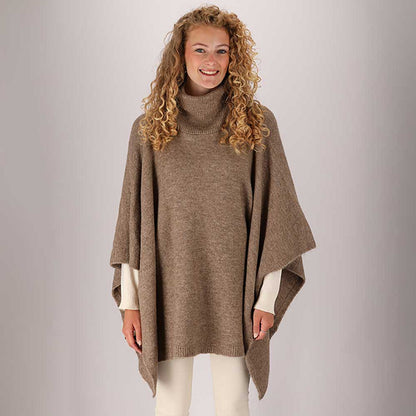 Gebreide poncho dames - Fashion - One size