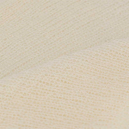 Gebreide zomerponcho - Dames - Offwhite