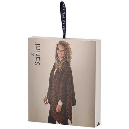 Geweven poncho - Dames - Multi zand