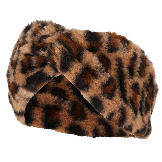 Haarband dames - Panterprint - Teddy Wol