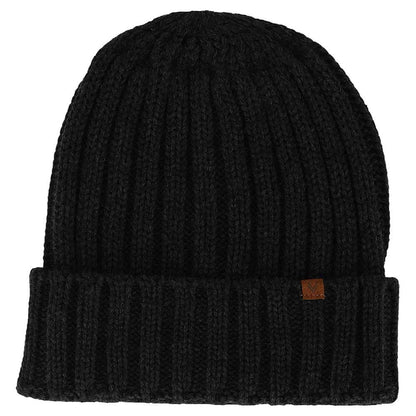 Grofgebreide sjaal + muts heren - Fashion - One size