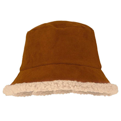 Wanten + buckethat dames - Suède - One size