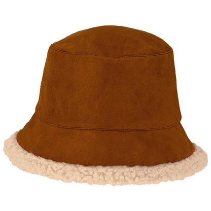 Wanten + buckethat dames - Suède - One size