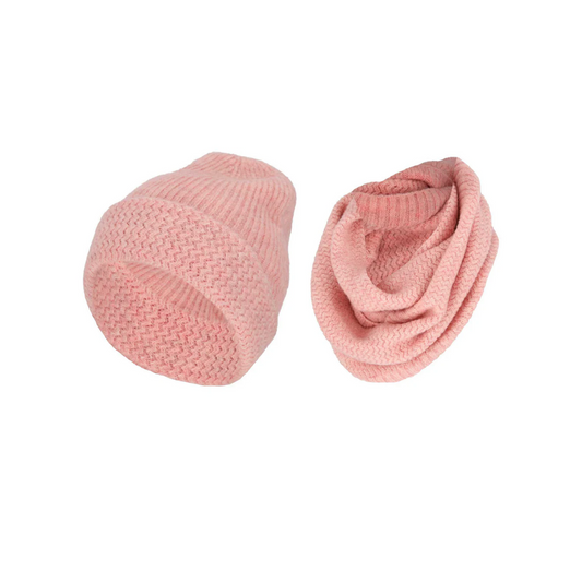 Beanie + Colsjaal meisjes - Winterset - One Size