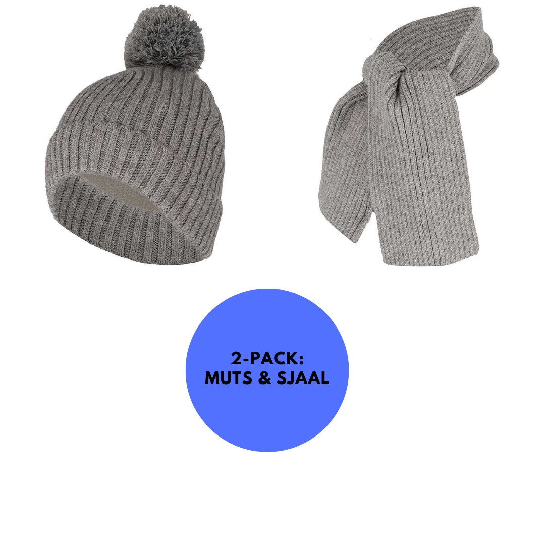 Écharpe et bonnet pour bébé - Ensemble - Taille unique