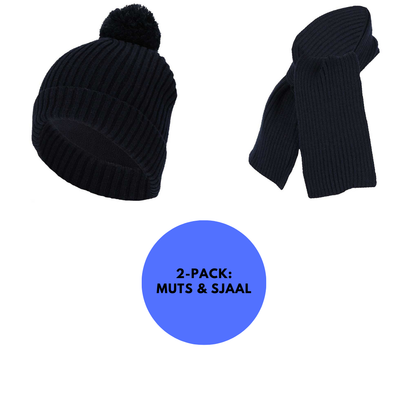 Écharpe et bonnet pour bébé - Ensemble - Taille unique