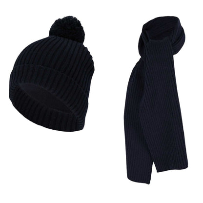 Sjaal + Muts meisjes - Ribbed - 2 t/m 8 jaar