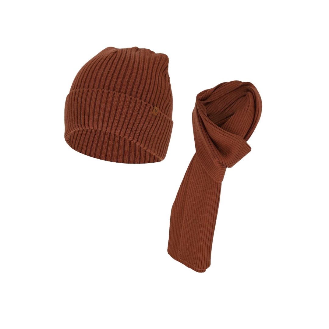 Muts & Sjaal heren - Ribbed - Effen - One Size