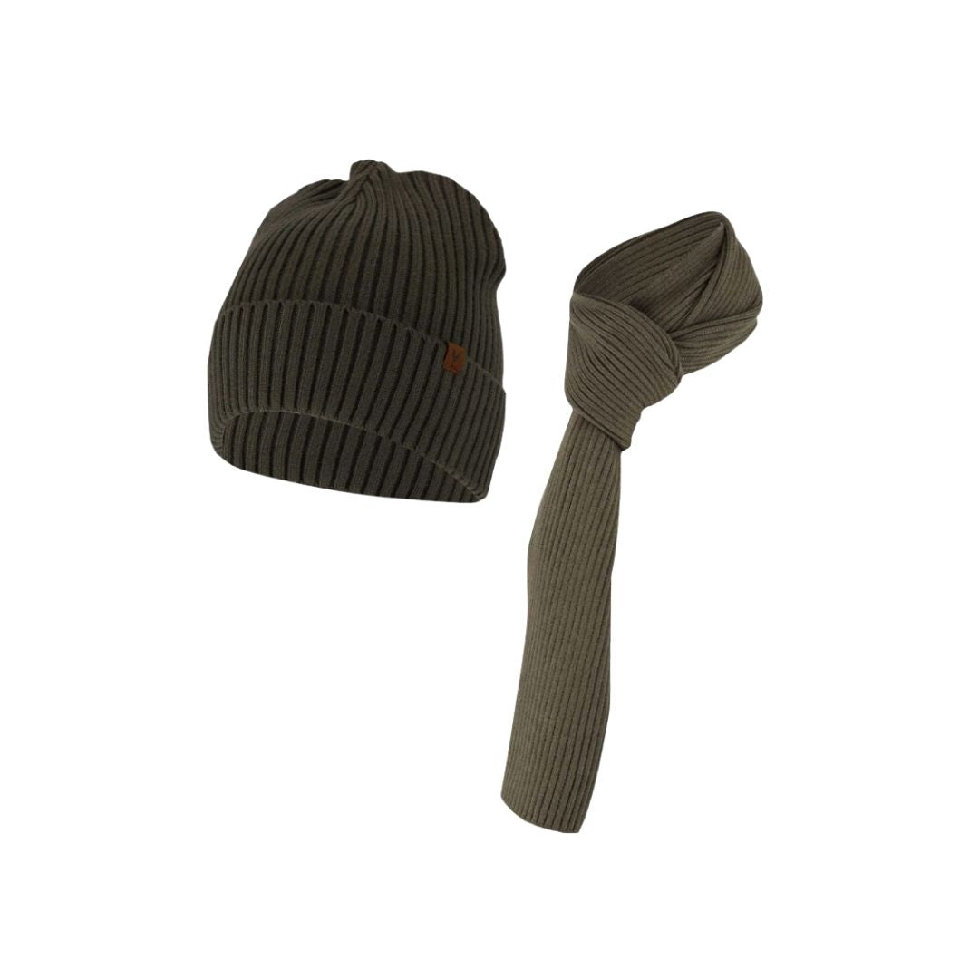 Muts & Sjaal heren - Ribbed - Effen - One Size