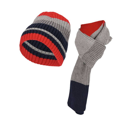 Czapka i szalik chłopięcy - Moda - Jeden rozmiar