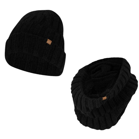 Ski Muts & Sjaal heren - Knitted - One Size