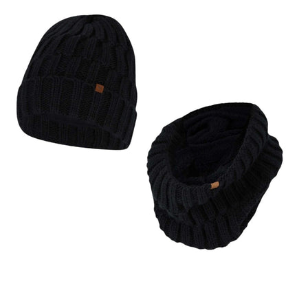 Ski Muts & Sjaal heren - Knitted - One Size