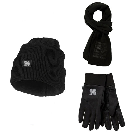 Thermo set Heren - Muts/Handschoenen/Sjaal