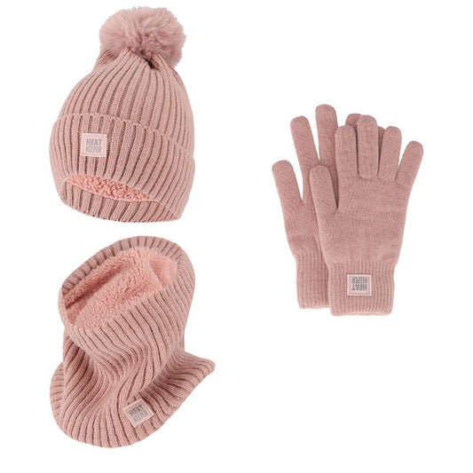 Duroplastische Damen – Handschuhe/Mütze/Nackenwärmer – Einheitsgröße