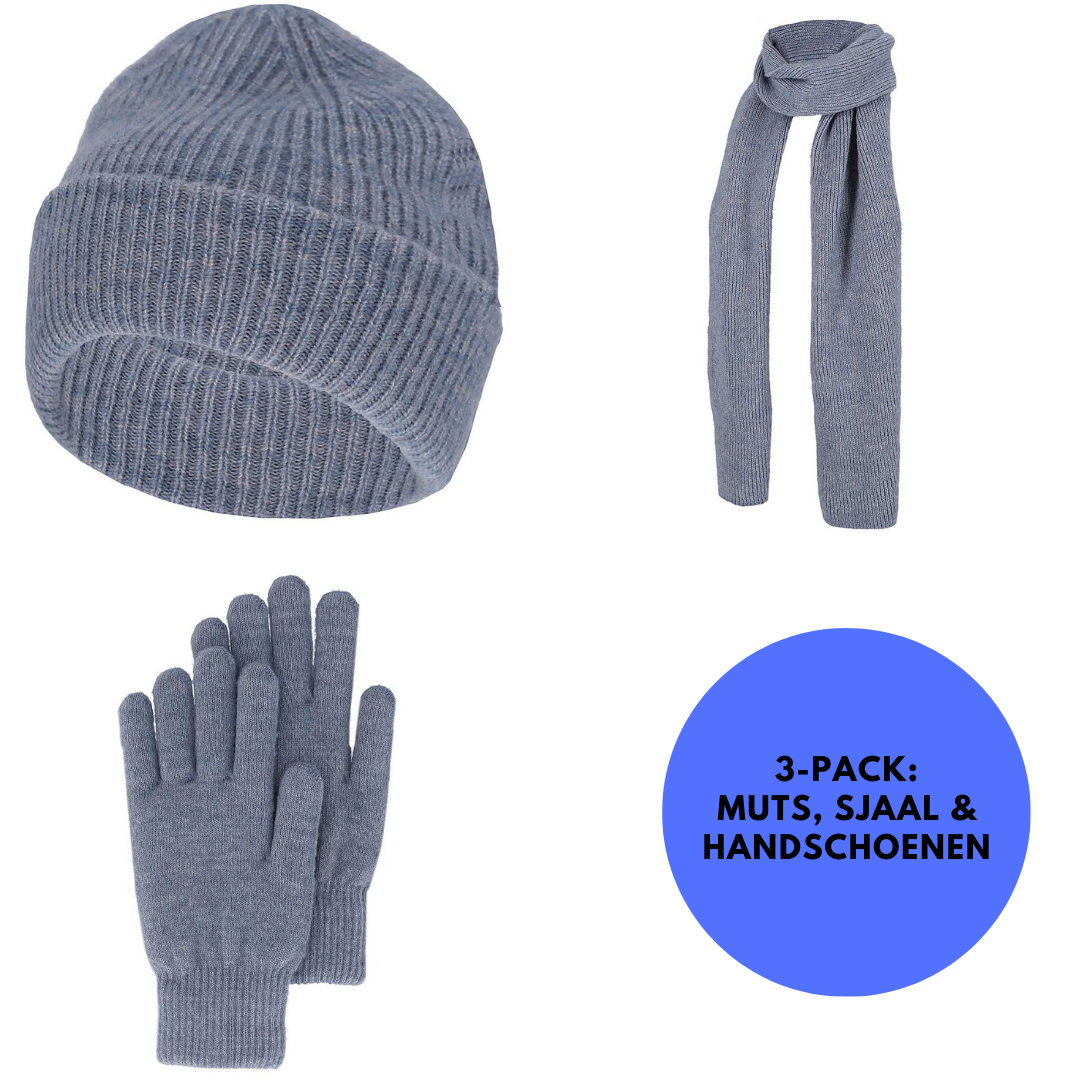 set schal mütze handschuhe damen Möchten Sie ein Winter-Set Damen gerippt bestellen?