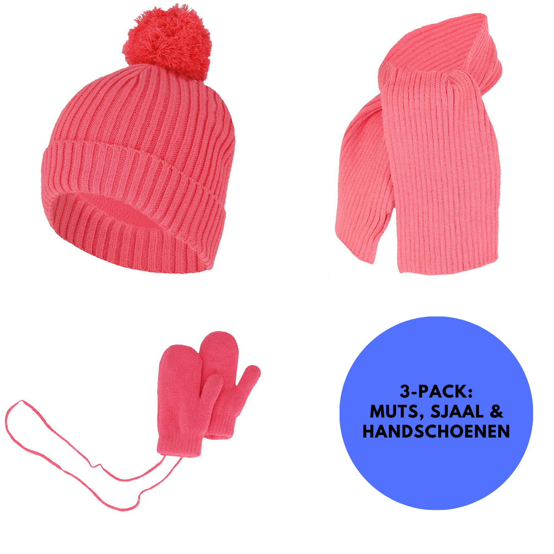 Baby Winterset - Handschoenen/Sjaal/Muts - One Size