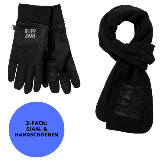 Thermo set unisex - Sjaal/Handschoenen