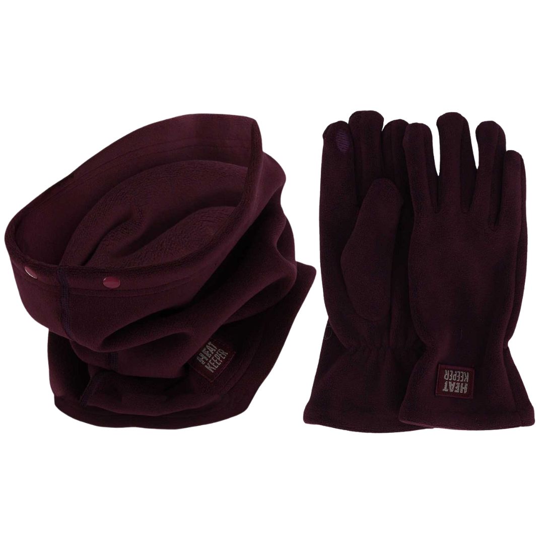 Thermoset Damen – Handschuhe und Schlauchschal