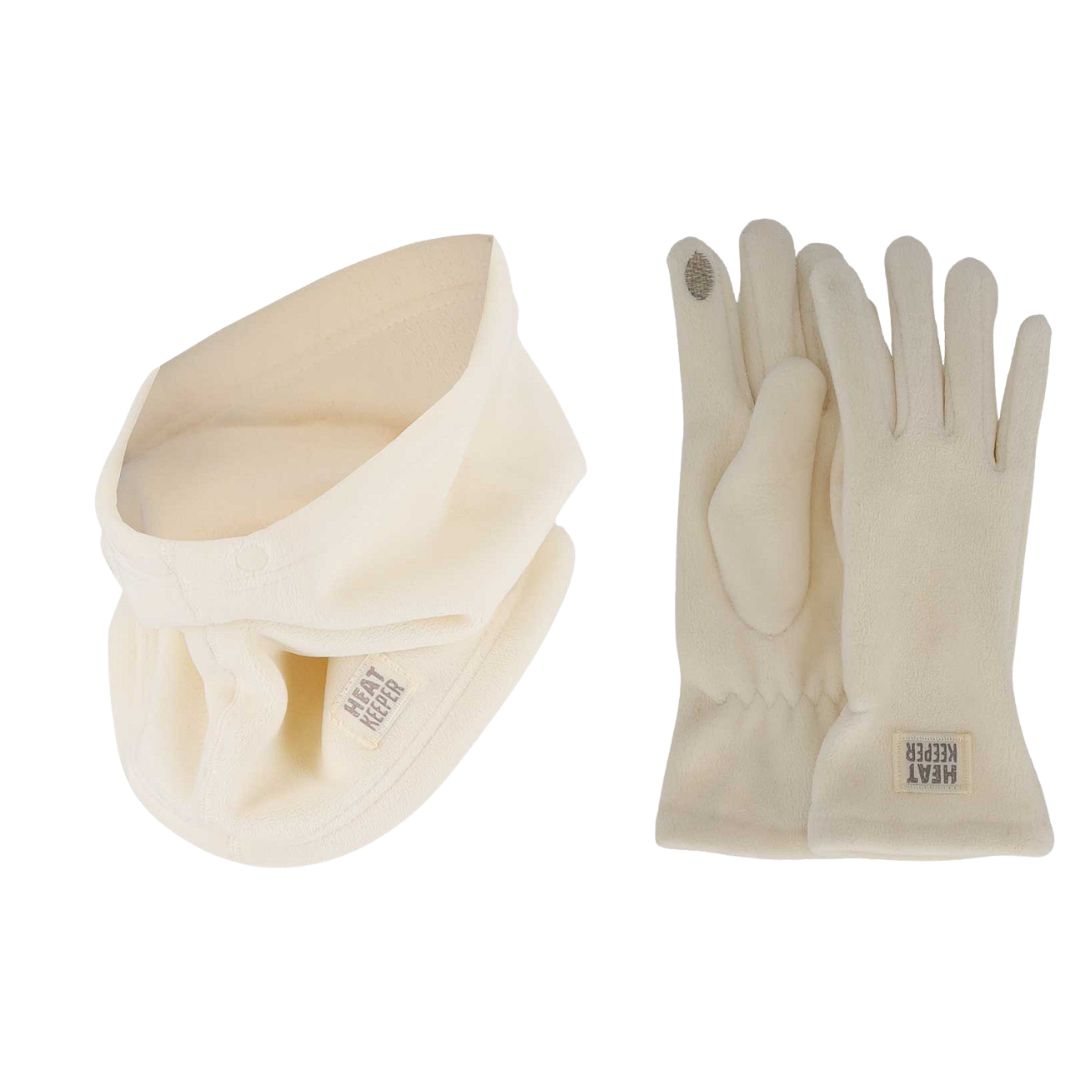 Thermoset Damen – Handschuhe und Schlauchschal